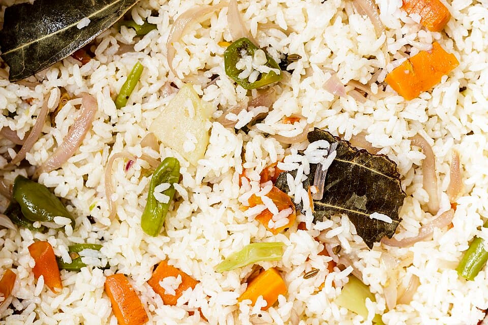 Pulav con verdure miste