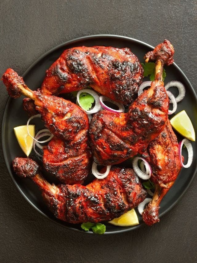Pollo tandoori (forno tipico indiano)