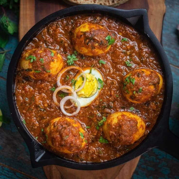 Uova al curry
