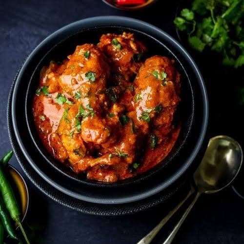 Pollo con cipolle