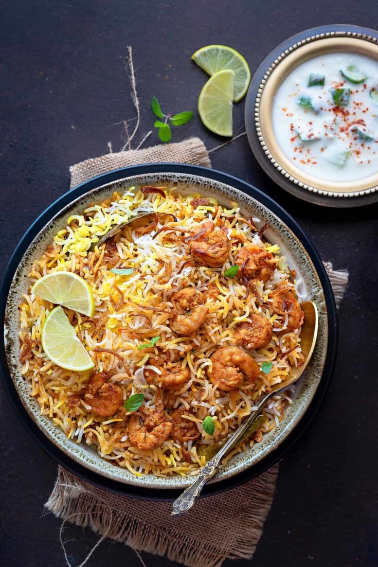 Shrimp Biryani