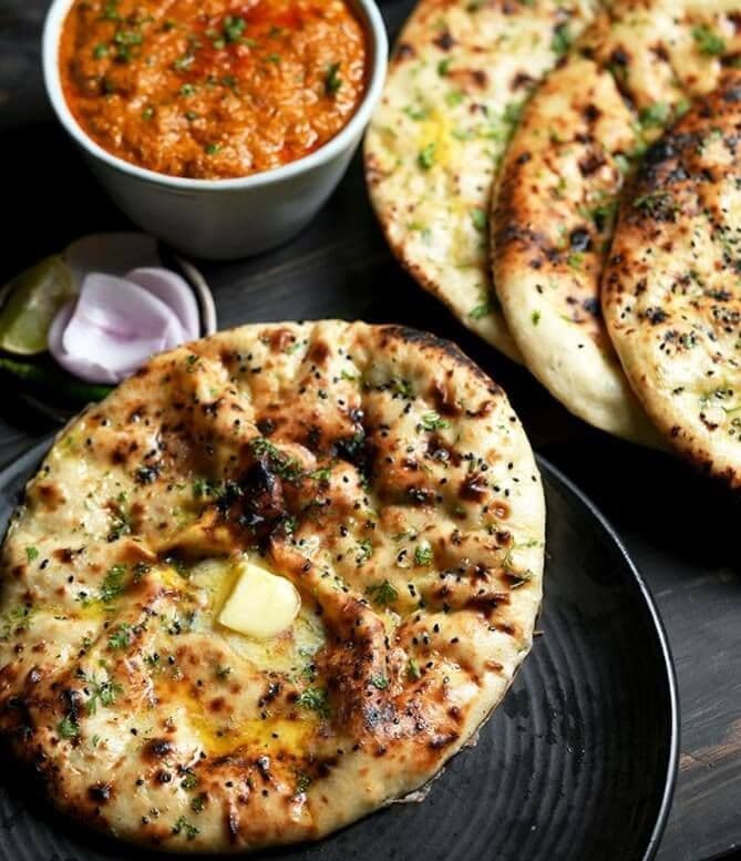 Naan alle ricotta
